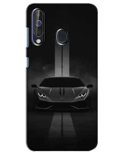 Чехол для Samsung Galaxy A60 2019 (A605F) с картинкой «Lamborghini симметрия дорог»