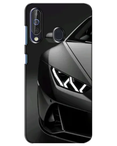 Чехол для Samsung Galaxy A60 2019 (A605F) с картинкой «Lamborghini фары детализация»