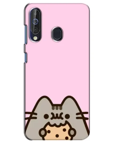 Чехол для Samsung Galaxy A60 2019 (A605F) с картинкой «Pusheen и печенье» Чехол для Samsung Galaxy A60 2019 (A605F) с картинкой «Pusheen и печенье»