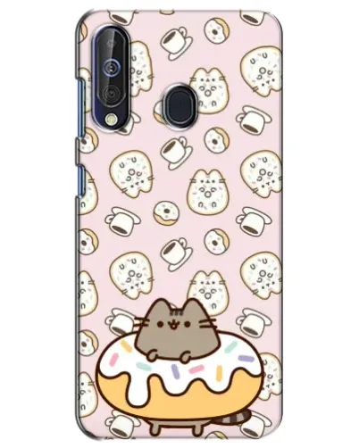 Чехол для Samsung Galaxy A60 2019 (A605F) с картинкой «Пушин на пончике» Чехол для Samsung Galaxy A60 2019 (A605F) с картинкой «Пушин на пончике»