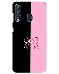 Чехол для Samsung Galaxy A60 2019 (A605F) с картинкой «Половинки банта» Чехол для Samsung Galaxy A60 2019 (A605F) с картинкой «Половинки банта»