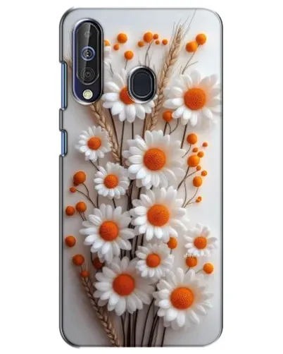 Чехол для Samsung Galaxy A60 2019 (A605F) с картинкой «Белые сухоцветы» Чехол для Samsung Galaxy A60 2019 (A605F) с картинкой «Белые сухоцветы»