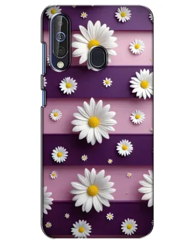 Чехол для Samsung Galaxy A60 2019 (A605F) с картинкой «Ромашки на фиолетовом» Чехол для Samsung Galaxy A60 2019 (A605F) с картинкой «Ромашки на фиолетовом»