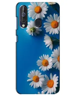 Чехол для Samsung Galaxy A60 2019 (A605F) с картинкой «Белоснежные маргаритки»
