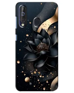 Чехол для Samsung Galaxy A60 2019 (A605F) с картинкой «Черный лотос»