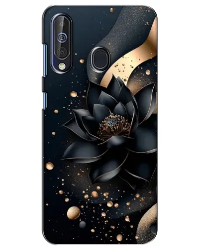 Чехол для Samsung Galaxy A60 2019 (A605F) с картинкой «Черный лотос» Чехол для Samsung Galaxy A60 2019 (A605F) с картинкой «Черный лотос»