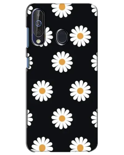 Чехол для Samsung Galaxy A60 2019 (A605F) с картинкой «Ромашки на черном» Чехол для Samsung Galaxy A60 2019 (A605F) с картинкой «Ромашки на черном»