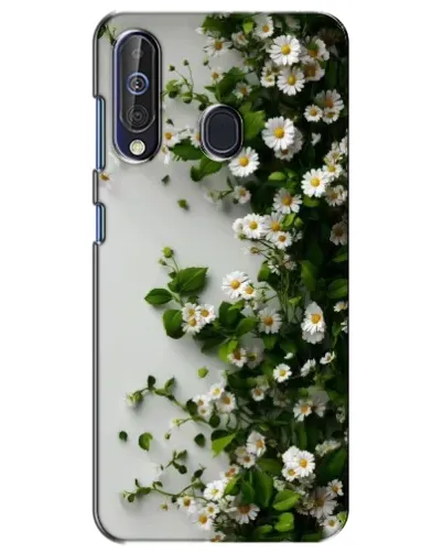 Чехол для Samsung Galaxy A60 2019 (A605F) с картинкой «Ветка мелких белых цветов» Чехол для Samsung Galaxy A60 2019 (A605F) с картинкой «Ветка мелких белых цветов»