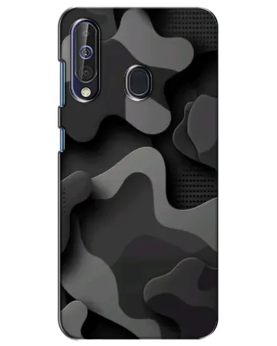 Чехол для Samsung Galaxy A60 2019 (A605F) с картинкой «Темный абстрактный камуфляж» Чехол для Samsung Galaxy A60 2019 (A605F) с картинкой «Темный абстрактный камуфляж»