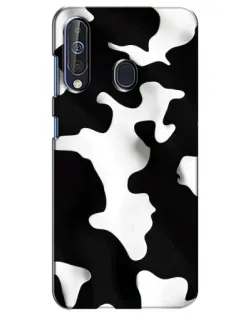 Чехол для Samsung Galaxy A60 2019 (A605F) с картинкой «Черно-белое пятно»