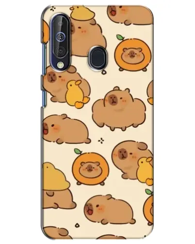 Чехол для Samsung Galaxy A60 2019 (A605F) с картинкой «Капибары с апельсинами» Чехол для Samsung Galaxy A60 2019 (A605F) с картинкой «Капибары с апельсинами»