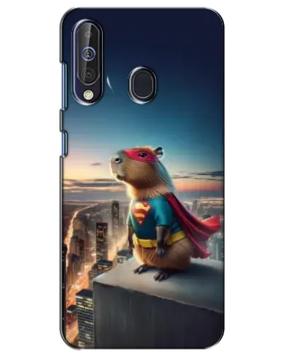 Чехол для Samsung Galaxy A60 2019 (A605F) с картинкой «Капи-мен супергерой» Чехол для Samsung Galaxy A60 2019 (A605F) с картинкой «Капи-мен супергерой»