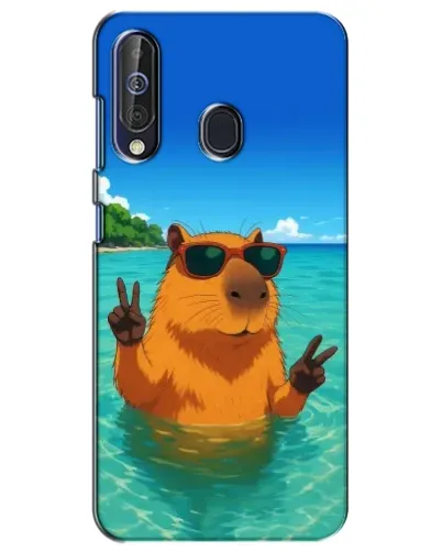 Чехол для Samsung Galaxy A60 2019 (A605F) с картинкой «Морская капибара» Чехол для Samsung Galaxy A60 2019 (A605F) с картинкой «Морская капибара»