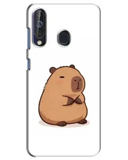 Чохол для Samsung Galaxy A60 2019 (A605F) з картинкою «Товстенька капібара» Чохол для Samsung Galaxy A60 2019 (A605F) з картинкою «Товстенька капібара»