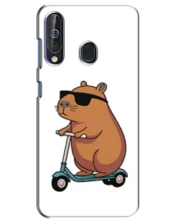 Чохол для Samsung Galaxy A60 2019 (A605F) з картинкою «Капібара на самокаті» Чохол для Samsung Galaxy A60 2019 (A605F) з картинкою «Капібара на самокаті»