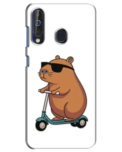 Чехол для Samsung Galaxy A60 2019 (A605F) с картинкой «Капибара на самокате» Чехол для Samsung Galaxy A60 2019 (A605F) с картинкой «Капибара на самокате»
