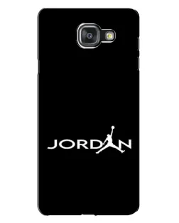 Чехол для Samsung Galaxy A7 2016 (A7100, A710F) с картинкой «Jordan White Logo» Чехол для Samsung Galaxy A7 2016 (A7100, A710F) с картинкой «Jordan White Logo»