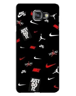Чехол для Samsung Galaxy A7 2016 (A7100, A710F) с картинкой «Nike Mix Pattern» Чехол для Samsung Galaxy A7 2016 (A7100, A710F) с картинкой «Nike Mix Pattern»
