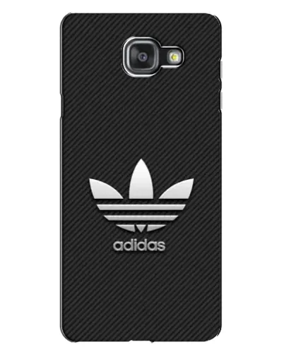 Чехол для Samsung Galaxy A7 2016 (A7100, A710F) с картинкой «Adidas Карбоновая текстура»