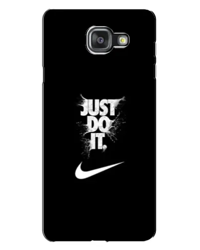 Чехол для Samsung Galaxy A7 2016 (A7100, A710F) с картинкой «Текстовый принт Nike»