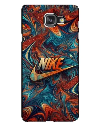Чехол для Samsung Galaxy A7 2016 (A7100, A710F) с картинкой «Nike в абстракции»