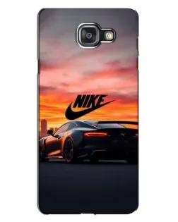 Чехол для Samsung Galaxy A7 2016 (A7100, A710F) с картинкой «Nike и суперкар»