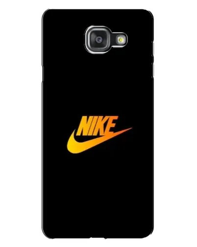 Чехол для Samsung Galaxy A7 2016 (A7100, A710F) с картинкой «Золотой логотип Nike»
