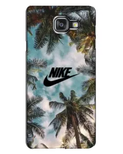 Чехол для Samsung Galaxy A7 2016 (A7100, A710F) с картинкой «Тропический принт Nike»