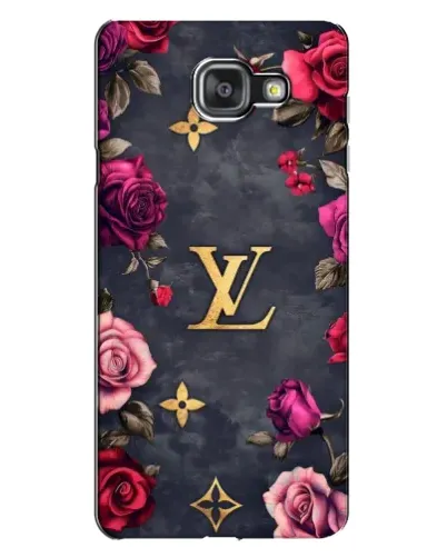 Чехол для Samsung Galaxy A7 2016 (A7100, A710F) с картинкой «Цветочный Louis Vuitton»