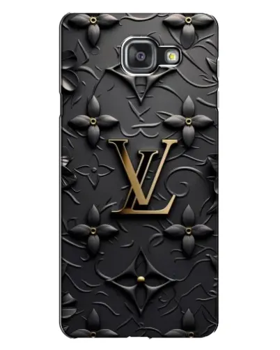 Чехол для Samsung Galaxy A7 2016 (A7100, A710F) с картинкой «Кожаная текстура LV»