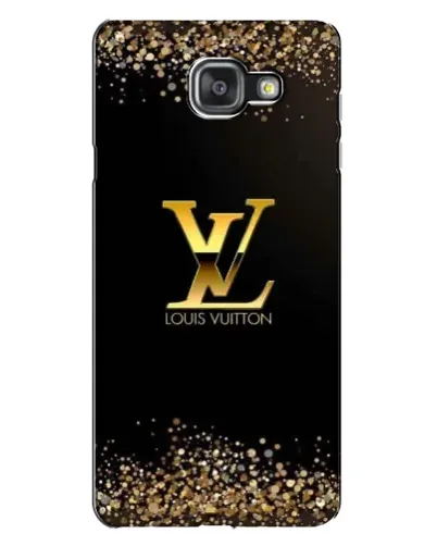 Чехол для Samsung Galaxy A7 2016 (A7100, A710F) с картинкой «LV — золотые искры»