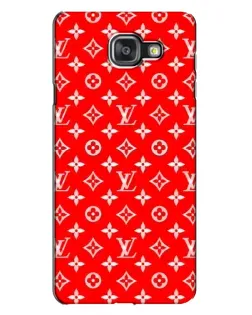 Чехол для Samsung Galaxy A7 2016 (A7100, A710F) с картинкой «Яркий паттерн LV»
