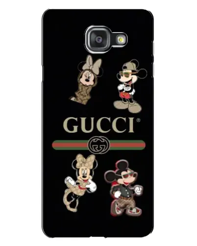 Чехол для Samsung Galaxy A7 2016 (A7100, A710F) с картинкой «Gucci — герои Disney и монограмма» Чехол для Samsung Galaxy A7 2016 (A7100, A710F) с картинкой «Gucci — герои Disney и монограмма»