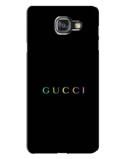 Чехол для Samsung Galaxy A7 2016 (A7100, A710F) с картинкой «Gucci — неоновый минимализм»