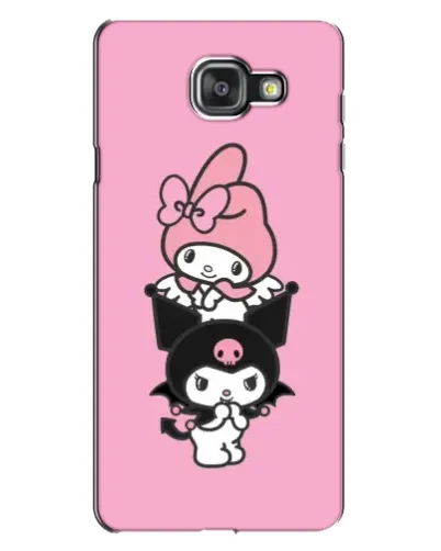 Чехол для Samsung Galaxy A7 2016 (A7100, A710F) с картинкой «My Melody и Kuromi»
