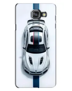 Чехол для Samsung Galaxy A7 2016 (A7100, A710F) с картинкой «Вид сверху — BMW M»