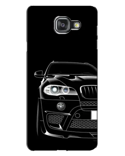 Чехол для Samsung Galaxy A7 2016 (A7100, A710F) с картинкой «Темный силуэт BMW» Чехол для Samsung Galaxy A7 2016 (A7100, A710F) с картинкой «Темный силуэт BMW»