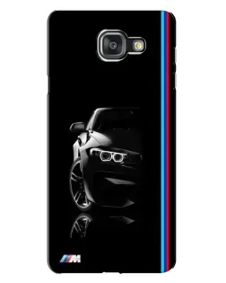 Чехол для Samsung Galaxy A7 2016 (A7100, A710F) с картинкой «Силуэт BMW в темноте» Чехол для Samsung Galaxy A7 2016 (A7100, A710F) с картинкой «Силуэт BMW в темноте»