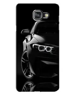 Чехол для Samsung Galaxy A7 2016 (A7100, A710F) с картинкой «Черная BMW — профиль» Чехол для Samsung Galaxy A7 2016 (A7100, A710F) с картинкой «Черная BMW — профиль»