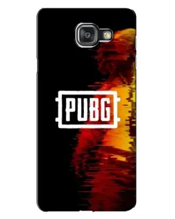 Чехол для Samsung Galaxy A7 2016 (A7100, A710F) с картинкой «Яркий логотип PUBG»