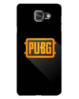Чехол для Samsung Galaxy A7 2016 (A7100, A710F) с картинкой «PUBG — рамка лого»