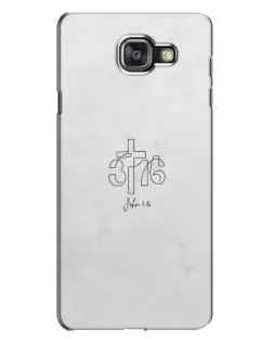 Чохол для Samsung Galaxy A7 2016 (A7100, A710F) з картинкою «Івана 3:16 Хрест» Чохол для Samsung Galaxy A7 2016 (A7100, A710F) з картинкою «Івана 3:16 Хрест»