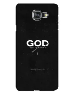 Чехол для Samsung Galaxy A7 2016 (A7100, A710F) с картинкой «GOD — Бог над всем»