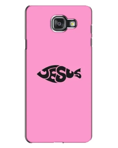 Чехол для Samsung Galaxy A7 2016 (A7100, A710F) с картинкой «Розовый символ Jesus» Чехол для Samsung Galaxy A7 2016 (A7100, A710F) с картинкой «Розовый символ Jesus»