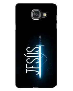 Чехол для Samsung Galaxy A7 2016 (A7100, A710F) с картинкой «Меч Духа Jesus»