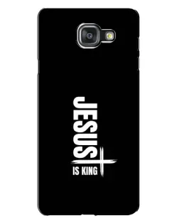 Чехол для Samsung Galaxy A7 2016 (A7100, A710F) с картинкой «Вертикаль веры Jesus»