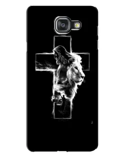 Чохол для Samsung Galaxy A7 2016 (A7100, A710F) з картинкою «Сяючий хрест Jesus»