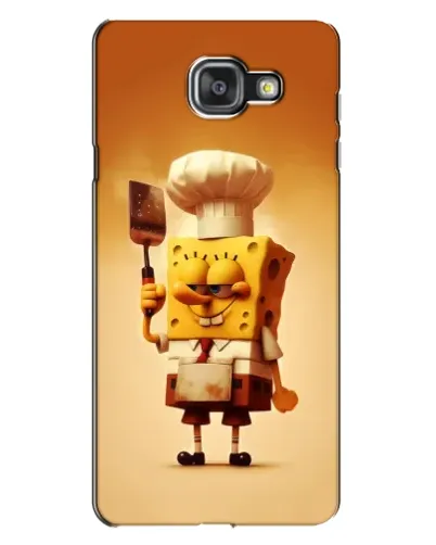 Чехол для Samsung Galaxy A7 2016 (A7100, A710F) с картинкой «Губка Боб повар»