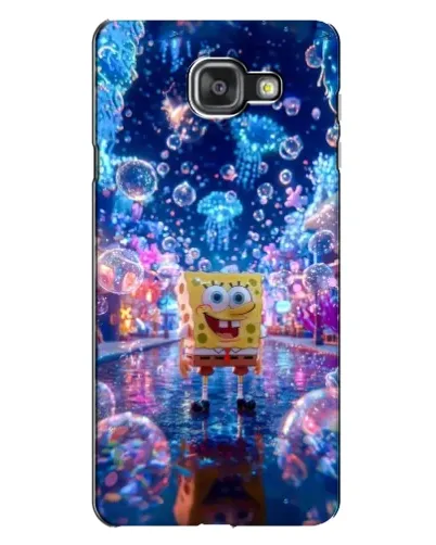 Чехол для Samsung Galaxy A7 2016 (A7100, A710F) с картинкой «Неоновый океан»