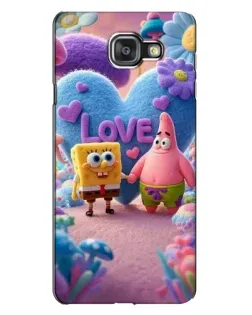 Чехол для Samsung Galaxy A7 2016 (A7100, A710F) с картинкой «Губка Боб Патрик»